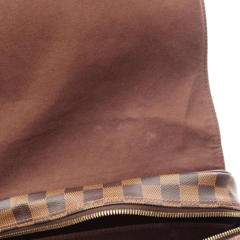 LOUIS VUITTON Authentic Brown Damier Leather Shoulder Bag - Picture 8 of 13